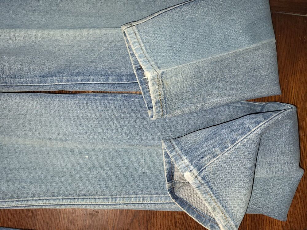 Lot of 3 Vintage Wrangler 936 Cowboy Cut Slim Fit Jeans 31x34 Blue Denim Bundle - Picture 7 of 16